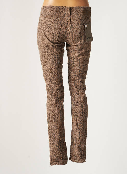 Pantalon slim beige IMPERIAL pour femme