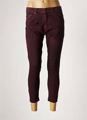 Pantalon 7/8 violet IMPERIAL pour femme seconde vue