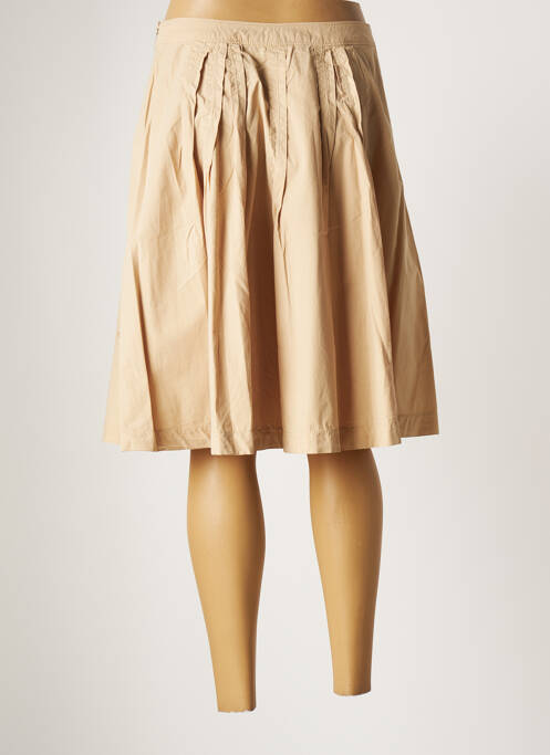 Jupe mi-longue beige MISS SIXTY femme