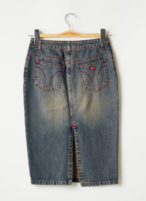 Jupe mi-longue bleu MISS SIXTY pour femme