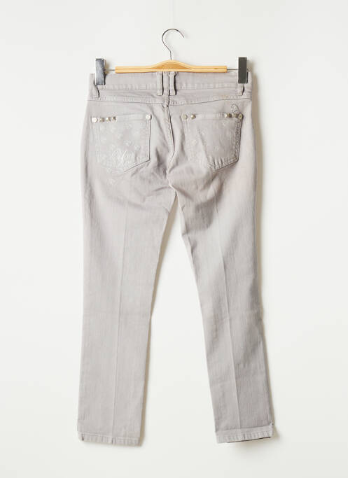 Pantalon 7/8 gris YOU femme