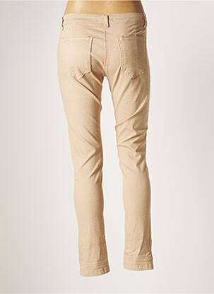 Pantalon slim stretch taille normale beige STUDIO PARISIEN femme