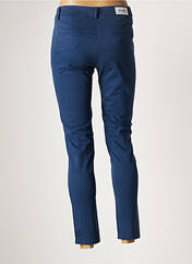 Pantalon chino bleu #OOTD pour femme seconde vue