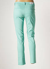 Pantalon chino vert #OOTD pour femme seconde vue