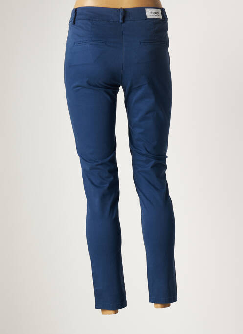 Pantalon chino bleu #OOTD pour femme