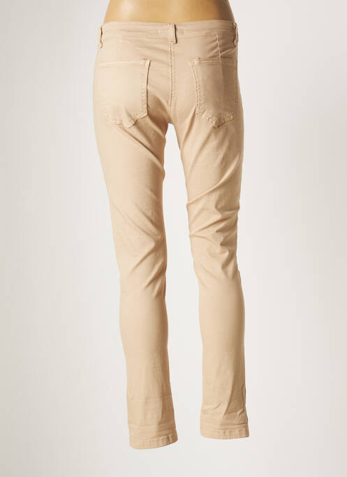 Pantalon slim beige STUDIO PARISIEN pour femme