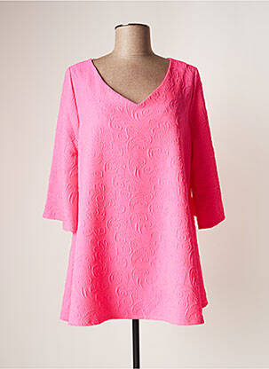 Blouse rose AN II VITO pour femme