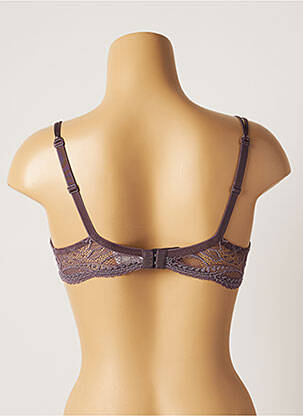 Soutien-gorge légère et transparente haut soutien-gorge moulé violet SIMONE PERELE femme