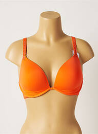 Soutien-gorge haut soutien-gorge moulé haut soutien-gorge moulé orange SIMONE PERELE femme