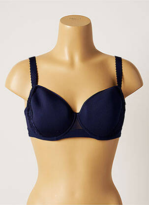 Soutien-gorge broderie haut soutien-gorge moulé violet SIMONE PERELE femme