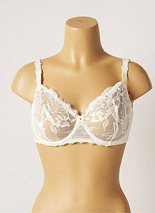 Soutien-gorge tissage dentelle blanc SIMONE PERELE femme