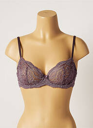 Soutien-gorge tissage dentelle violet SIMONE PERELE femme