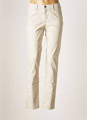 Pantalon droit beige KANOPE pour femme seconde vue