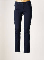 Pantalon droit bleu KANOPE pour femme seconde vue