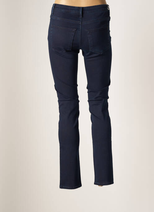 Pantalon droit bleu KANOPE pour femme