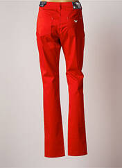 Pantalon slim rouge ARMANI pour femme seconde vue