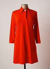 Robe courte orange RRD (ROBERTO RICCI DESIGNS) pour femme seconde vue