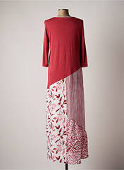 Robe longue rose WHYCI MILANO pour femme seconde vue