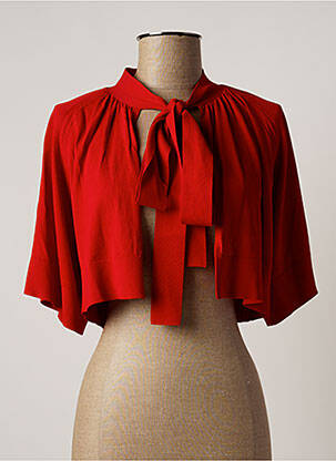 Veste casual rouge PAULE KA pour femme