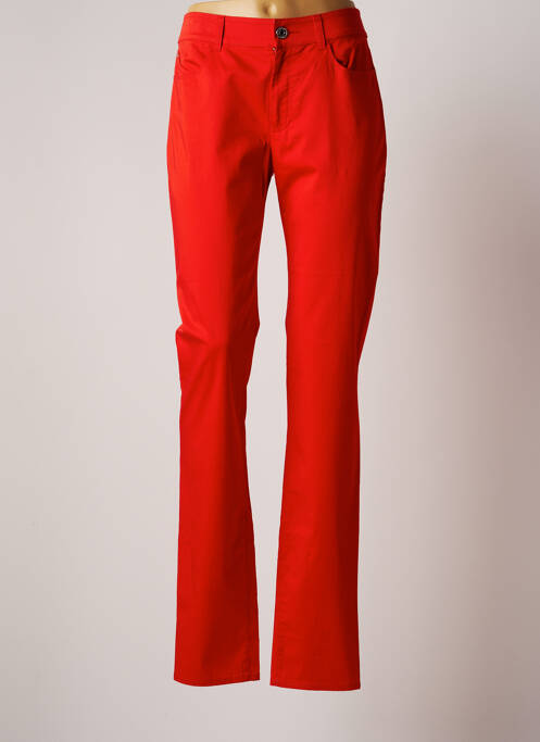 Pantalon slim rouge ARMANI pour femme