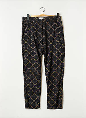 Pantalon 7/8 tissage popeline taille normale noir ISABEL MARANT femme