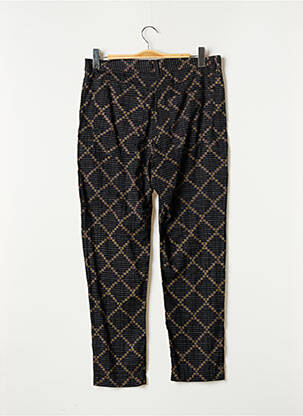 Pantalon 7/8 tissage popeline taille normale noir ISABEL MARANT femme