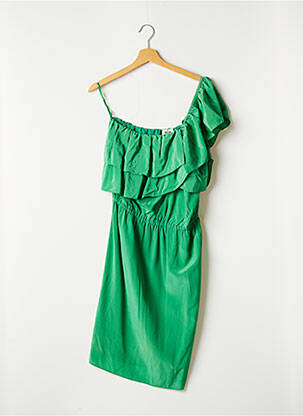 Robe mi-longue vert BELAIR pour femme