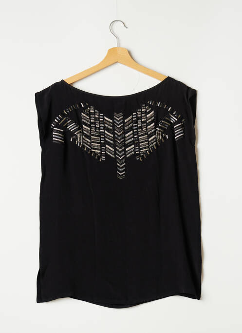 Top noir DANAMÉ pour femme