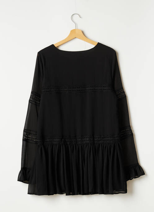 Tunique manches longues noir TULAROSA pour femme