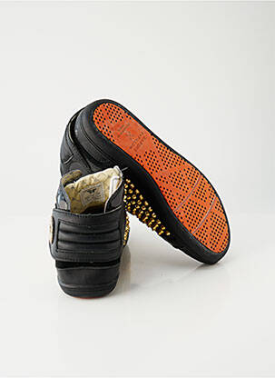 Baskets bout rond talon plat jusqu'à 3cm noir BARONS PAPILLOM femme
