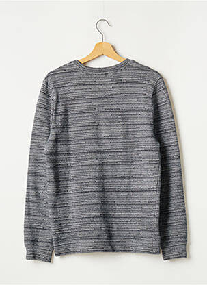 Pull stretch manches longues bleu A.P.C. homme