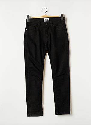 Jeans coupe slim slim taille normale noir ACNE STUDIOS homme