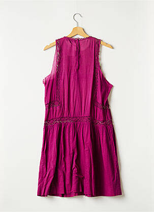Robe mi-longue sans manche sans manche violet ISABEL MARANT femme