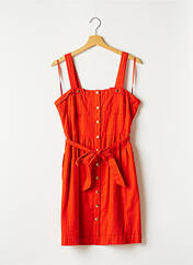 Robe courte orange LEIFSDOTTIR pour femme seconde vue
