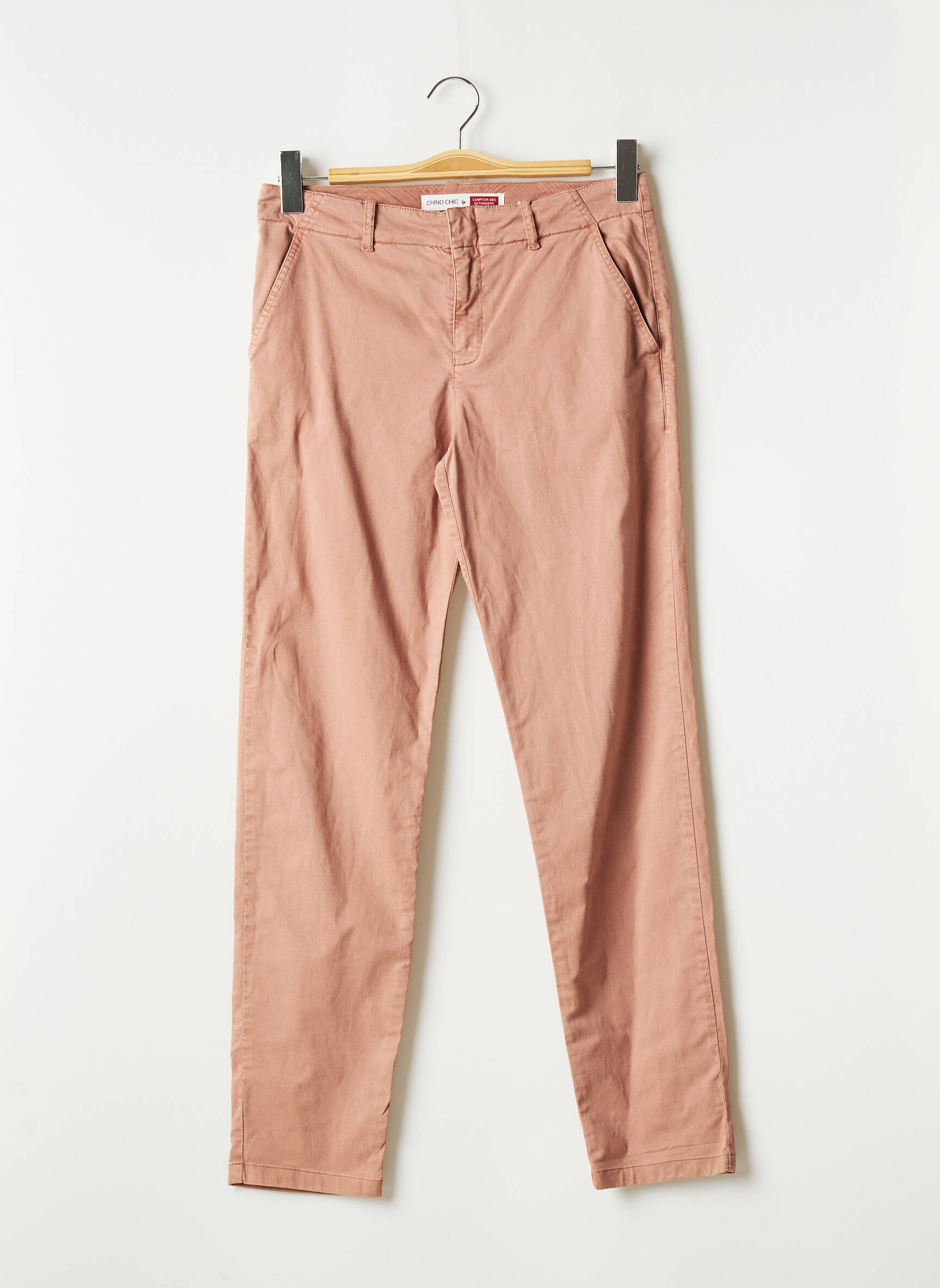 Comptoir des Cotonniers Pantalon chinos rose style d\u2019affaires Mode Pantalons Pantalons chinos 