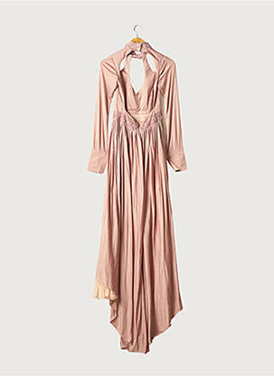 Robe mi-longue rose SHERELE CREATIONS femme