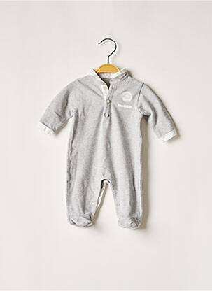Pyjama fermeture pressionnée à l'entrejambe gris SWILDENS garcon