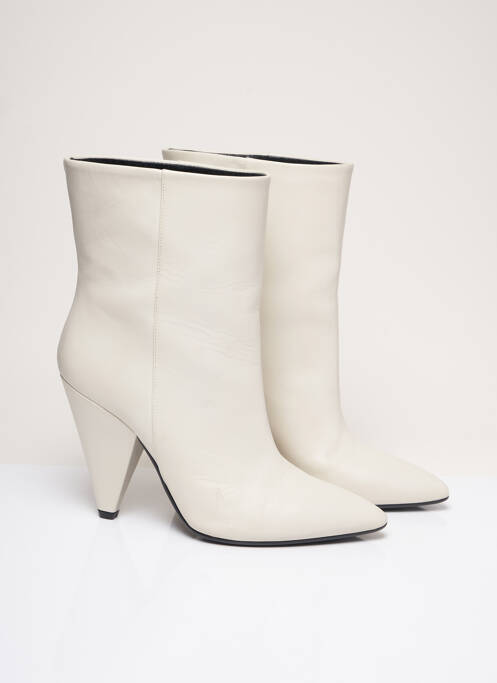 Bottines/Boots blanc ESSENTIEL pour femme