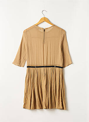 Robe courte marron MAJE femme