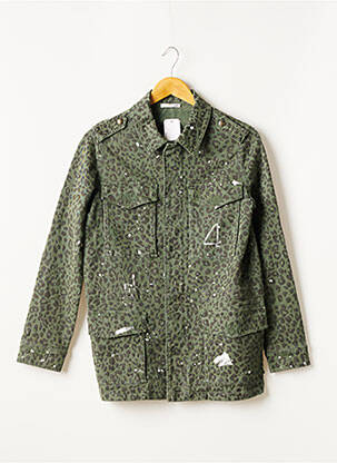 Parka manches longues sans capuche vert ARMAND VENTILO femme