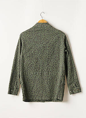Parka manches longues sans capuche vert ARMAND VENTILO femme