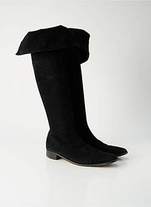 Cuissardes talon plat jusqu'à 3cm noir ELIZABETH STUART femme