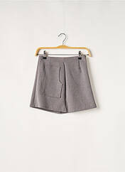 Mini-jupe gris BALTIMODA pour femme seconde vue