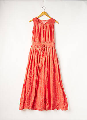 Tunique ORFEO Paris - Couleur Rouille Avec Dentelle Et Voile - Taille M, Neuf Avec étiquettes