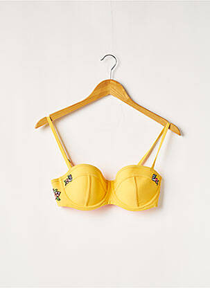Haut de maillot de bain jaune TRIANGL pour femme