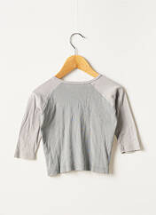 T-shirt gris BONPOINT pour garçon seconde vue