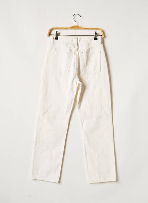 Jeans coupe droite beige & OTHER STORIES pour femme