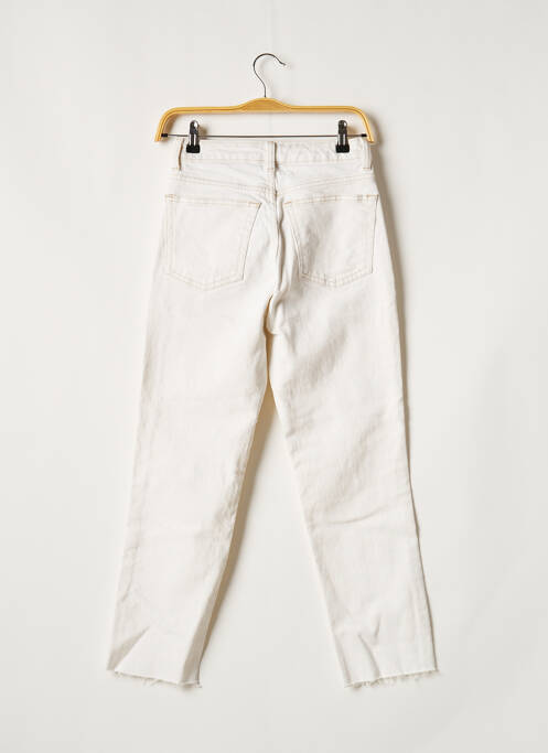 Jeans coupe droite beige TOPSHOP pour femme