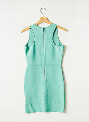 Robe courte sans manche sans manche vert BCBGMAXAZRIA femme