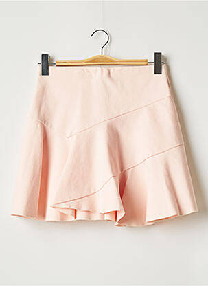 Jupe courte coupe évasée rose BELAIR femme